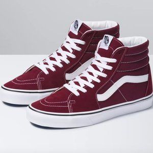 NWOT high top red vans